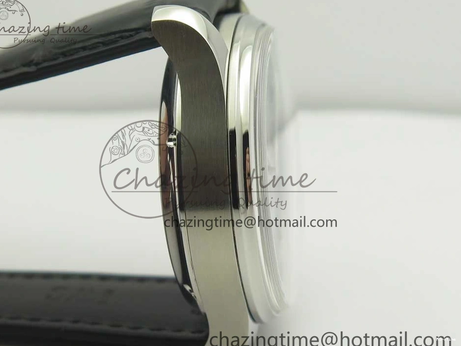 MIROTIME 0316 Portuguese Real PR Real Annual Calendar IW503502 ZF 1:1 Best Edition Blue Dial on Black Leather Strap A Breathable 7152